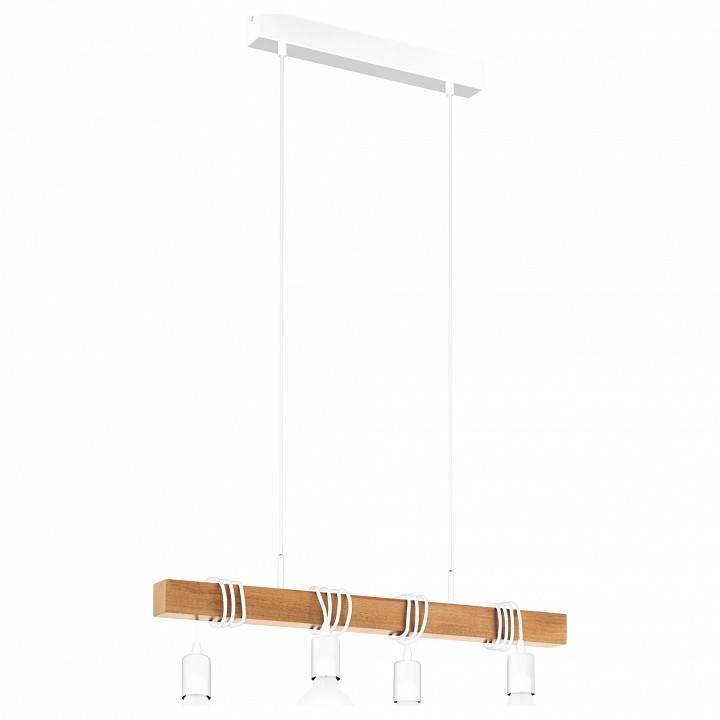 Подвесной светильник Eglo Townshend 4хE27 дерево/черный 33164