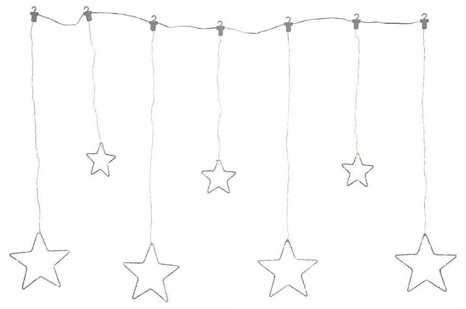 Гирлянда Eglo DEW DROP STARS 10 LED 0.9 м 411385