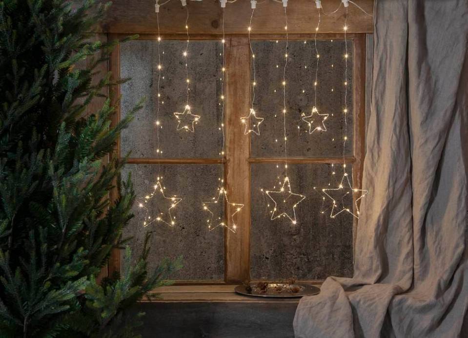 Гирлянда Eglo DEW DROP STARS 10 LED 0.9 м 411385