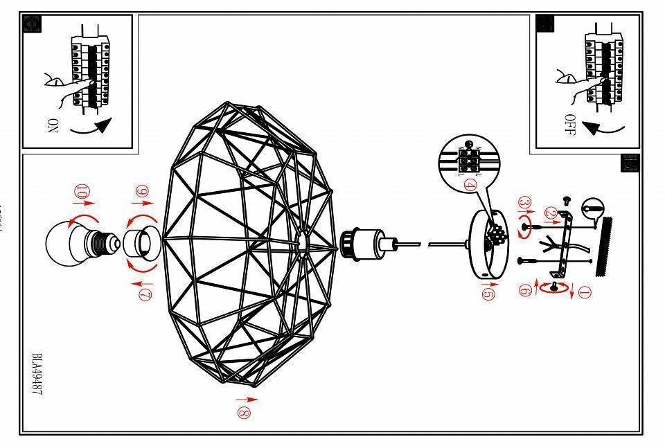 Подвесной светильник Eglo ПРОМО Carlton 2 49488