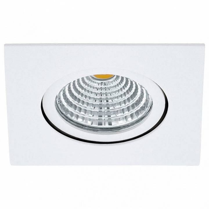 Встраиваемый светильник Eglo Saliceto LED 6 Вт диммируемый 88 мм алюминий 98306