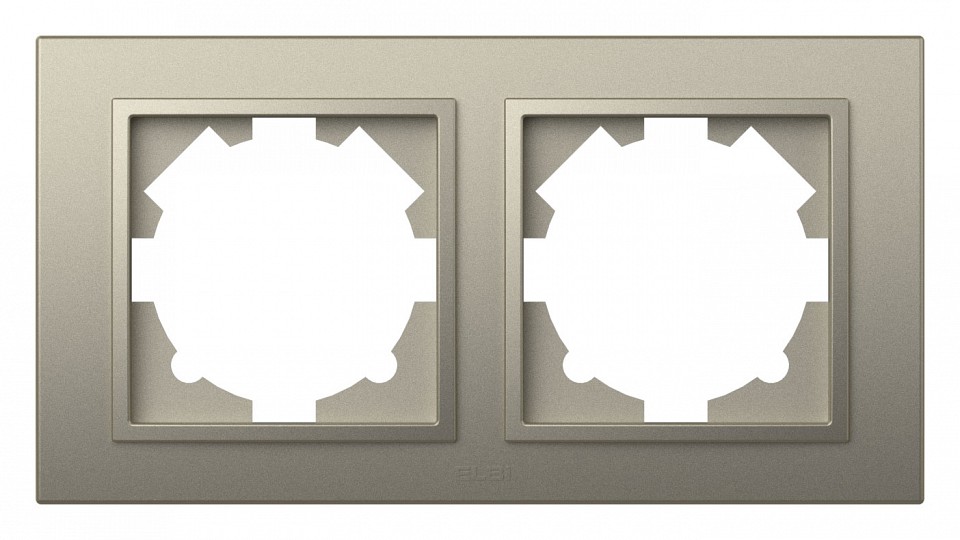 Рамка на 2 поста Elbi Eleсtriс Zena 500-011400-226