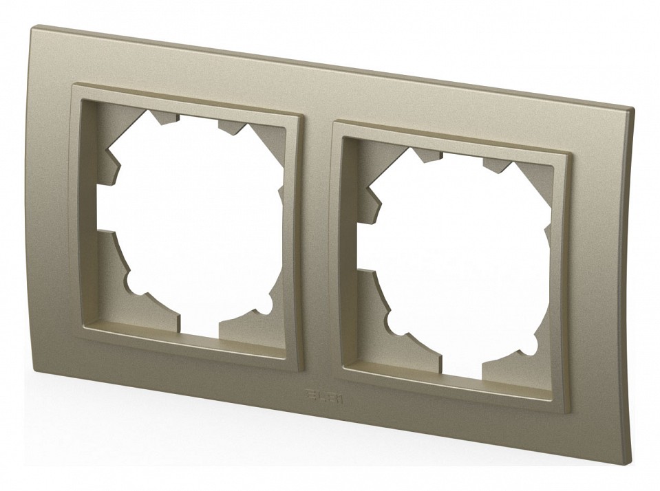 Рамка на 2 поста Elbi Eleсtriс Zena 500-011400-226