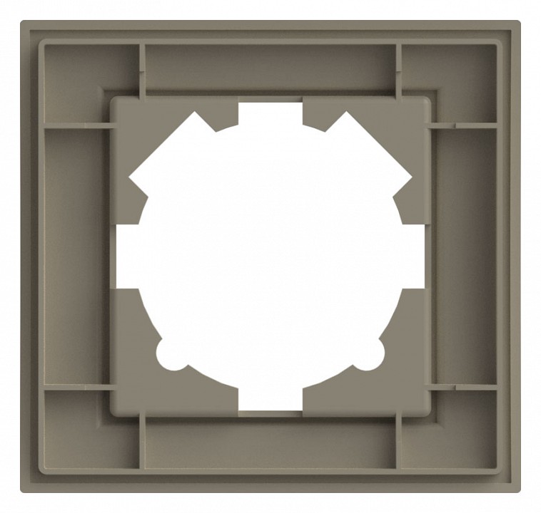 Рамка на 1 пост Elbi Eleсtriс Zena 608-010300-271