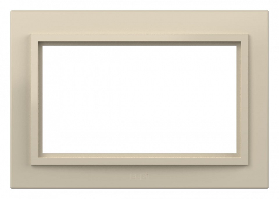 Рамка для двойной розетки Elbi Eleсtriс Zena 608-010300-908