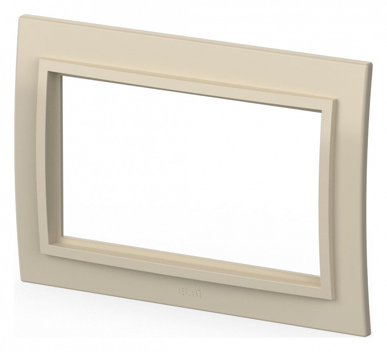 Рамка для двойной розетки Elbi Eleсtriс Zena 608-010300-908