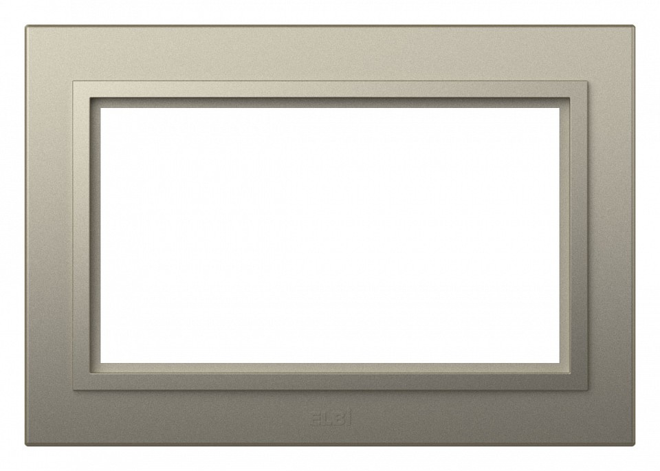 Рамка для двойной розетки Elbi Eleсtriс Zena 608-011400-908