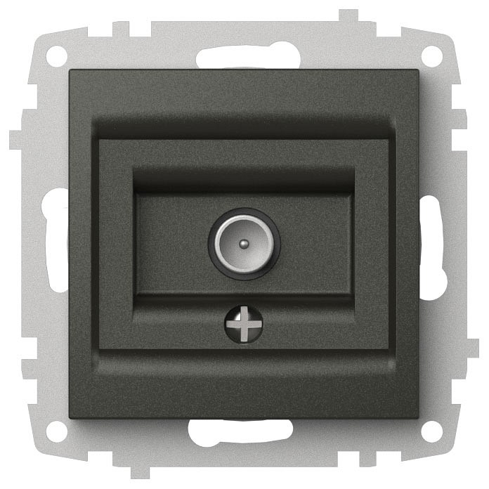 ТВ-розетка оконечная без рамки Elbi Eleсtriс Zena Vega 609-011100-273