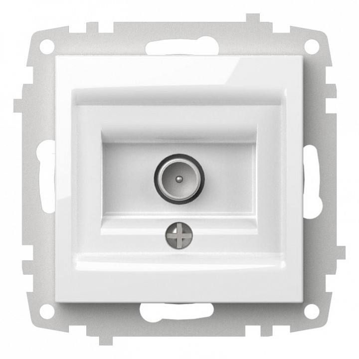 ТВ-розетка оконечная без рамки Elbi Eleсtriс Zena Vega 609-015600-273