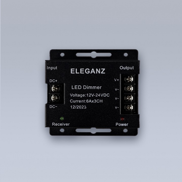 Контроллер-диммер с пультом ДУ Eleganz  1008