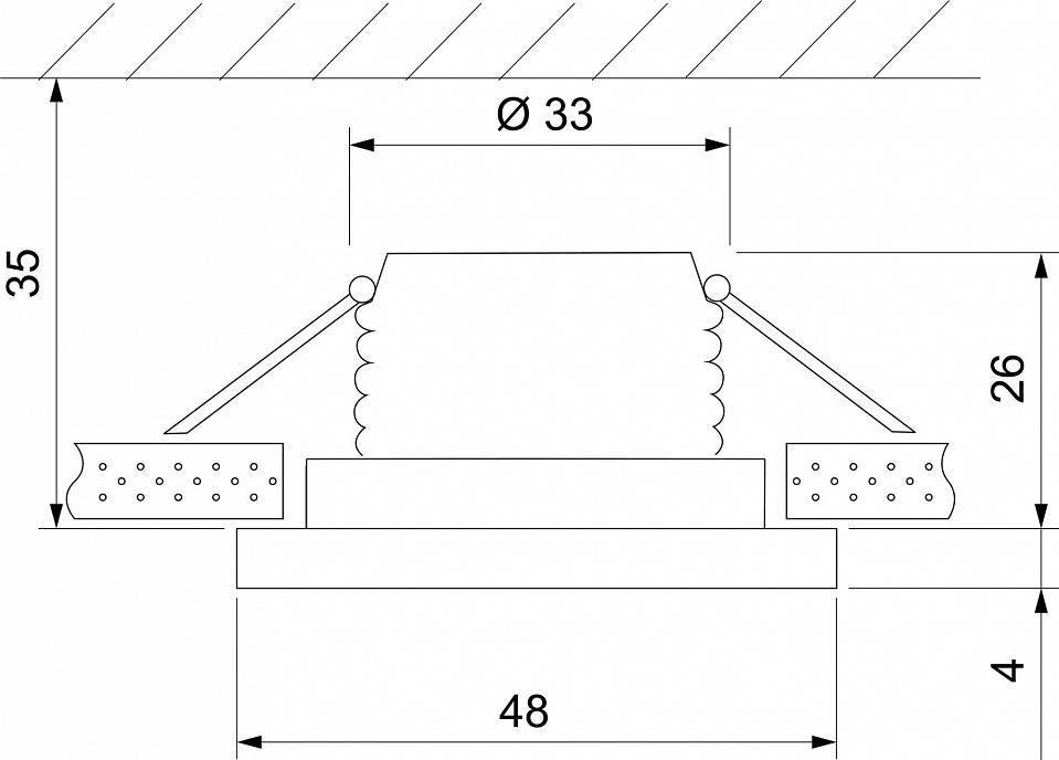 Встраиваемый светильник Elektrostandard 15271/LED a056026