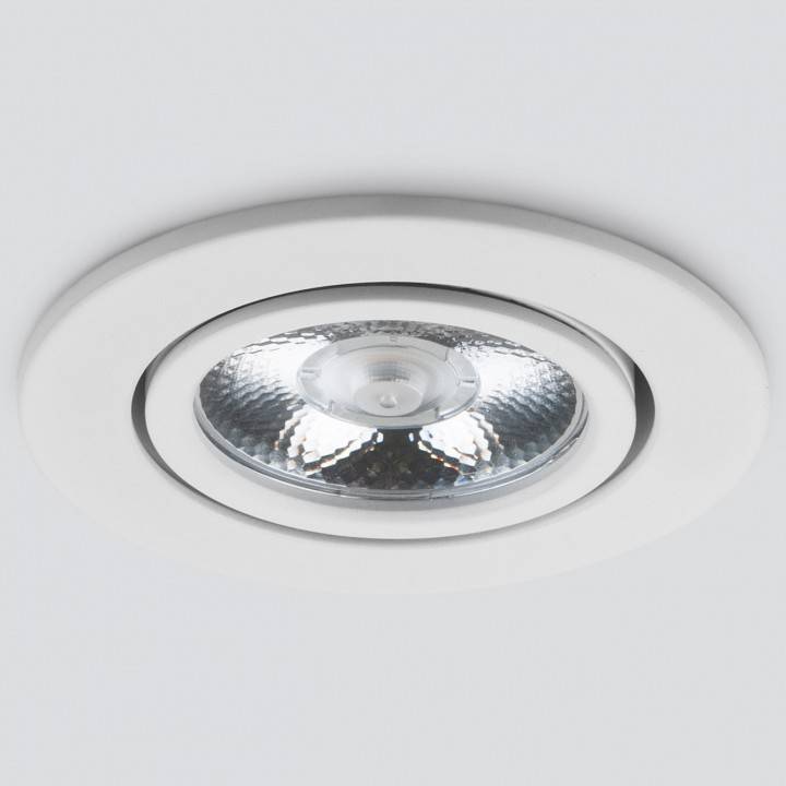 Встраиваемый светильник Elektrostandard 15272/LED белый/хром a056030