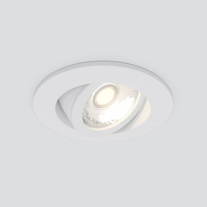 Встраиваемый светильник Elektrostandard 15272/LED белый/хром a056030