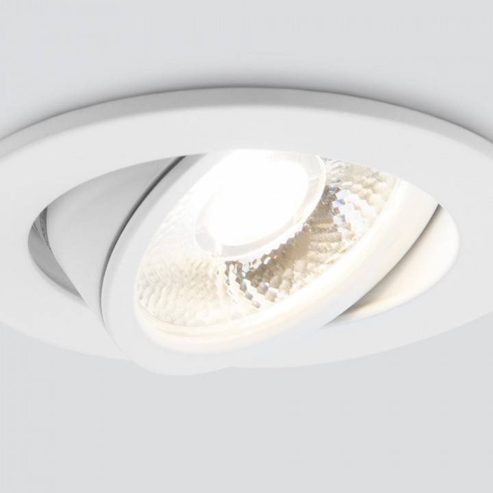 Встраиваемый светильник Elektrostandard 15272/LED белый/хром a056030