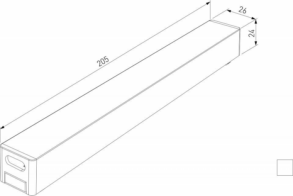 Блок питания Elektrostandard Flat Magnetic 48V 100W a063730