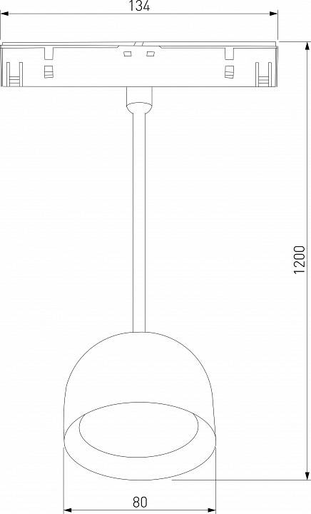 Подвесной светильник Elektrostandard Slim Magnetic a065481