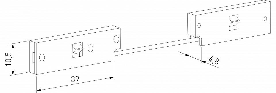 Соединитель гибкий для треков Elektrostandard Mini Magnetic a065633