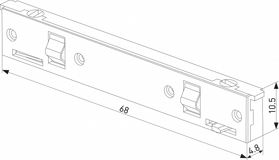 Соединитель линейный для треков Elektrostandard Mini Magnetic a067996