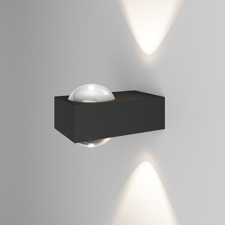 Накладной светильник Elektrostandard Lenses 35191/W черный