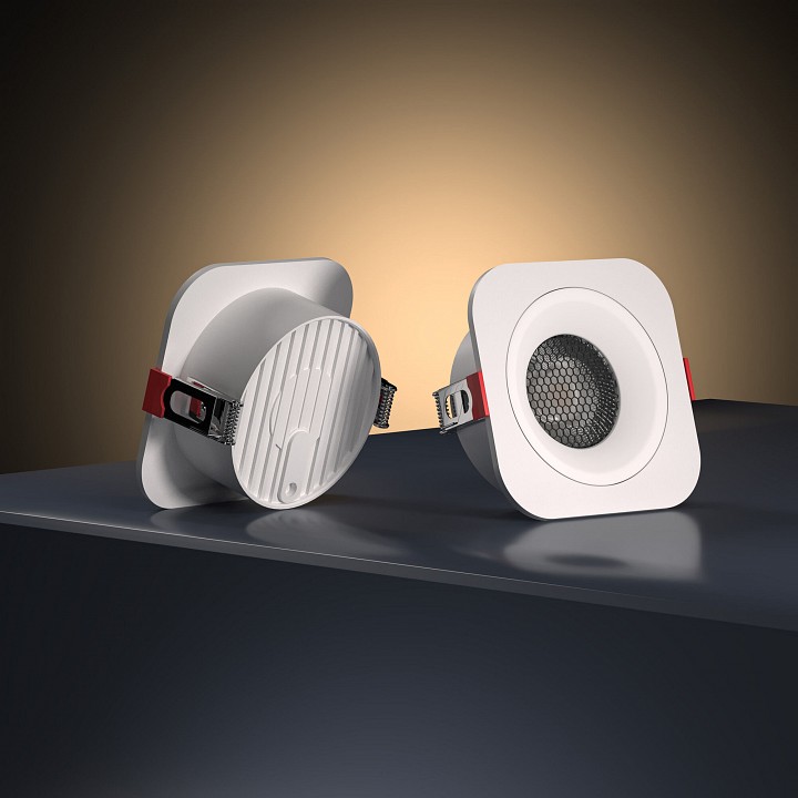 Встраиваемый светильник Elektrostandard Tetro белый 15276/LED