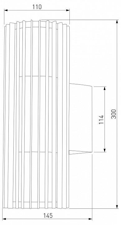 Накладной светильник Elektrostandard Entero 35189/W
