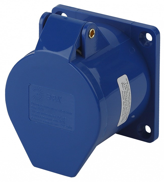 Розетка с заземлением Эра  R(IN)-32-2P-PE-IP44