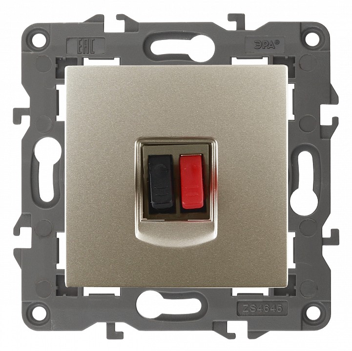 Розетка акустическая без рамки Эра Эра Elegance 14-3111-04