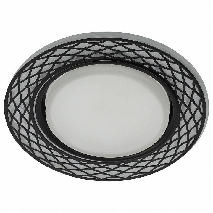 Встраиваемый светильник ЭРА DK LD37 WH/BK