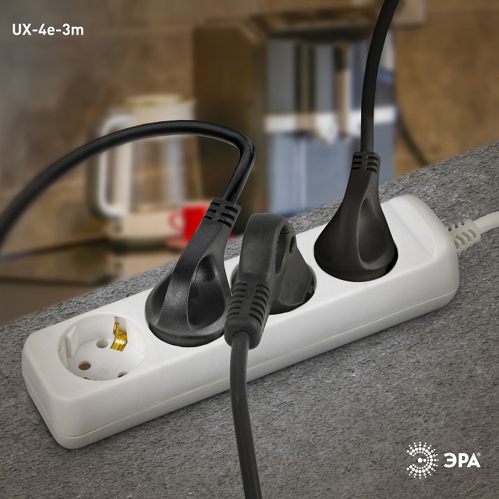 Удлинитель Эра  UX-4e-3m
