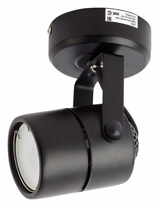 Светильник на штанге ЭРА OL4 GU10 BK Б0044268