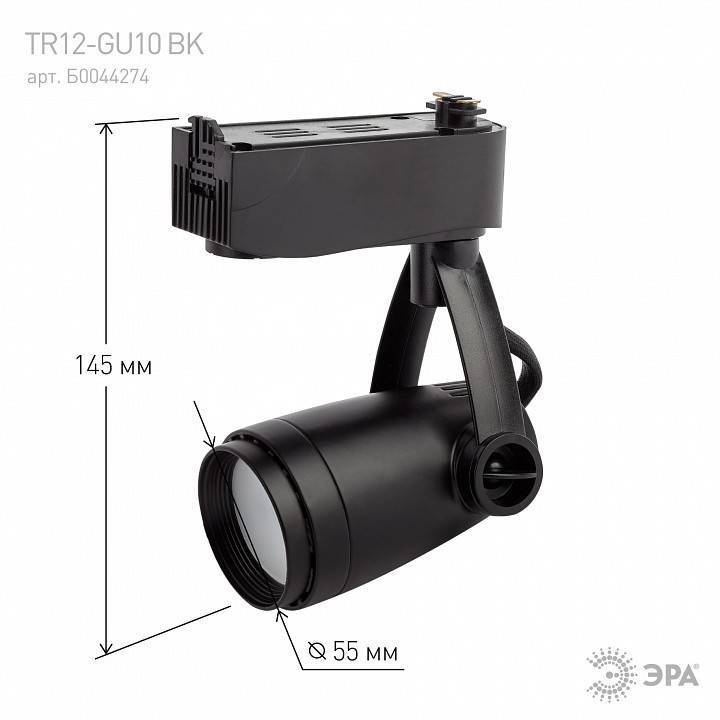 Светильник на штанге Эра  TR12-GU10 BK
