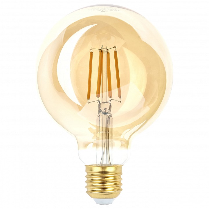 Лампа светодиодная Эра F-LED F-LED G95-7W-824-E27 gold