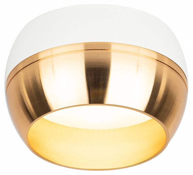 Светильник накладной ЭРА OL14 GX53 WH/GD белый/золото Б0049038