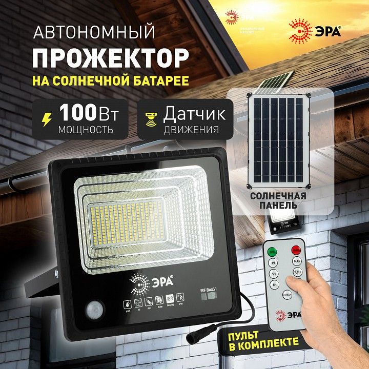 Настенно-потолочный прожектор Эра  ERAPRO-100