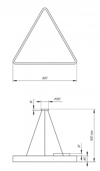 Подвесной светильник Эра Delta Б0050576