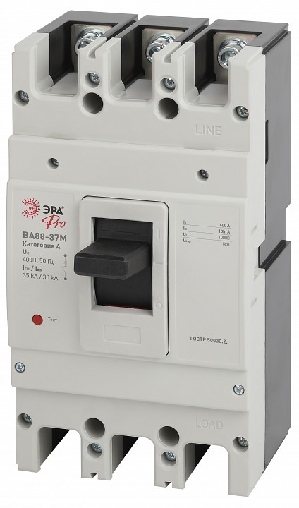 Автоматический выключатель 3P Эра ВА88-40М SVA40-3-0400-E