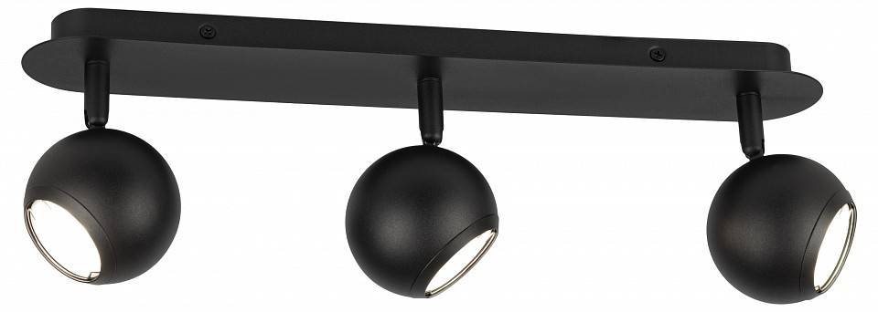 Спот ЭРА OL36-3 черный Б0056372