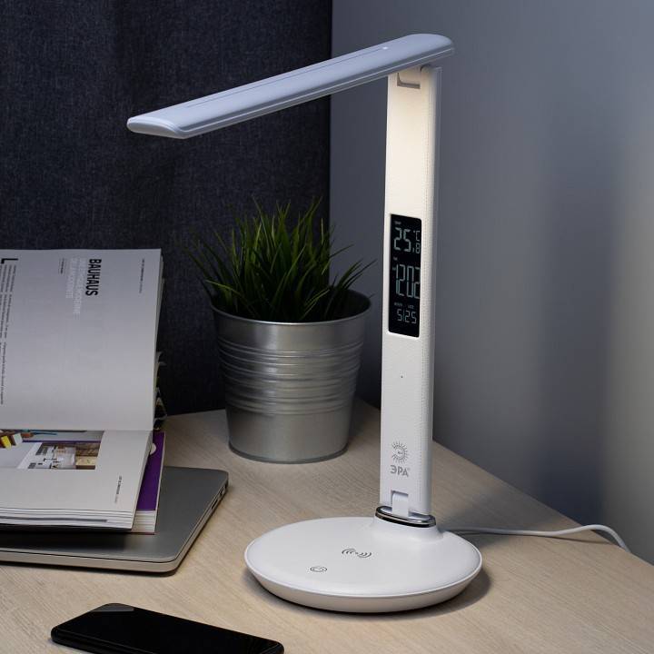 Настольная лампа офисная Эра  NLED-505-10W-W