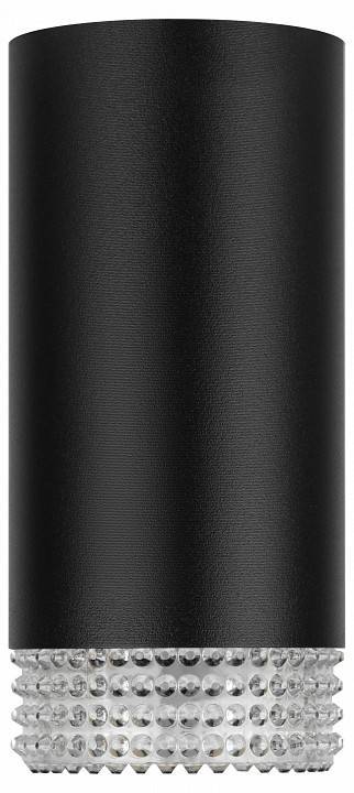 Светильник накладной ЭРА OL40 черный/прозрачный Б0058479