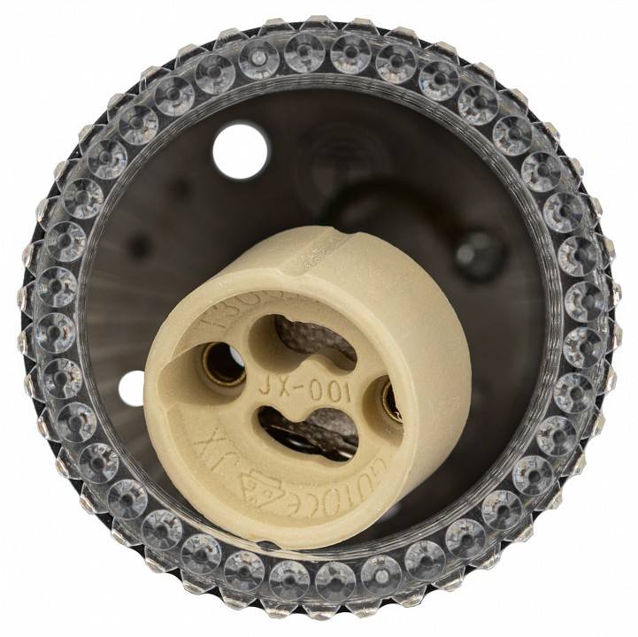 Светильник накладной ЭРА OL40 черный/прозрачный Б0058479