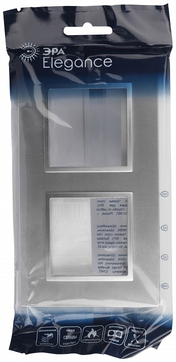 Рамка на 2 поста Эра Эра Elegance 14-5012-03