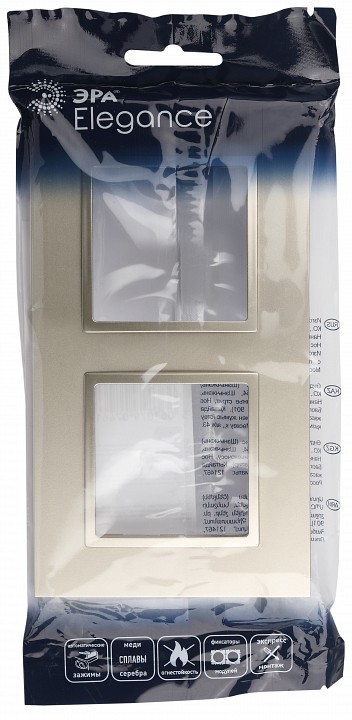 Рамка на 2 поста Эра Эра Elegance 14-5012-04