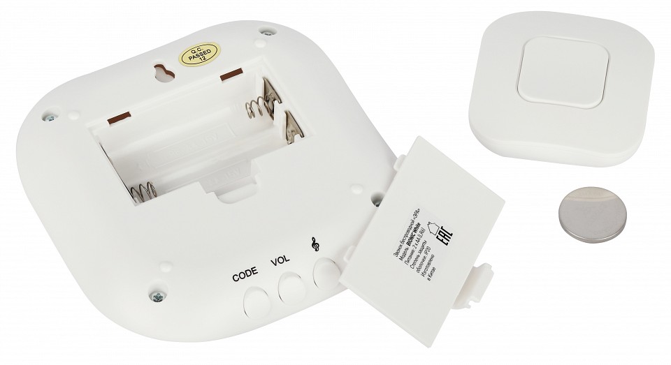 Звонок беспроводной ЭРА BIONIC White BIONIC White