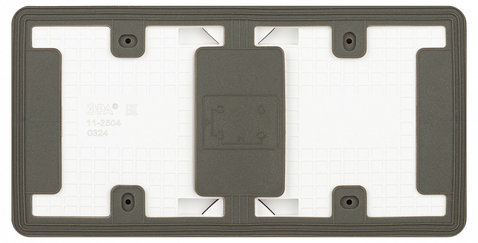 Розетка с заземлением и со шторкой, с крышкой Эра Эра Эксперт 11-2504-01