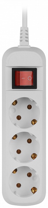 Удлинитель с выключателем Эра  UDL-10-350-ES