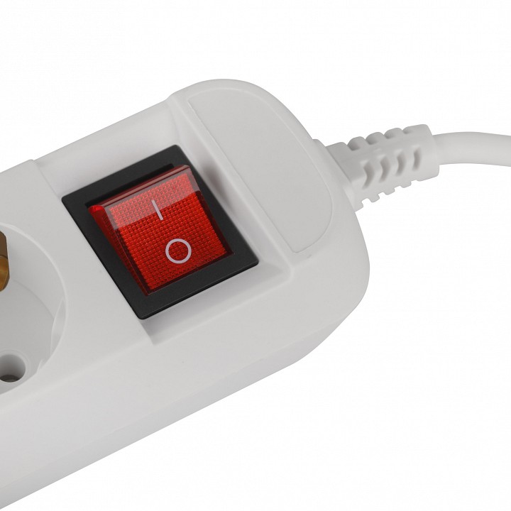 Удлинитель с выключателем Эра  UDL-10-350-ES