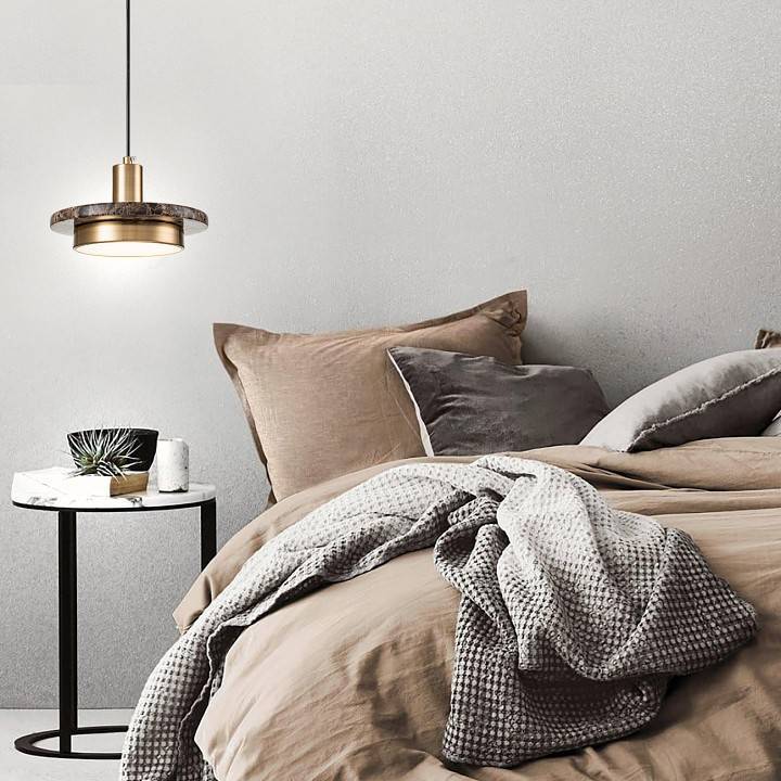 Подвесной светильник Escada Torano 10260/1LED Brown marble