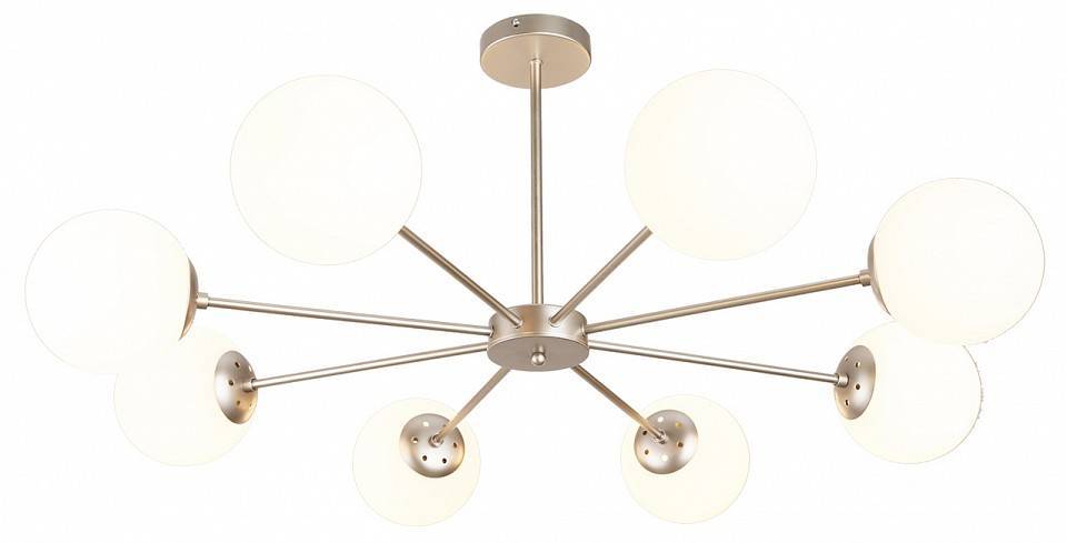 Люстра на штанге Escada ETHEREAL 2110/8P Nickel