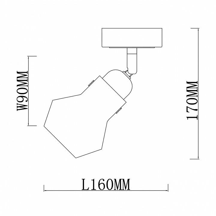 Спот Escada Carlo 1 лампа 593/1A