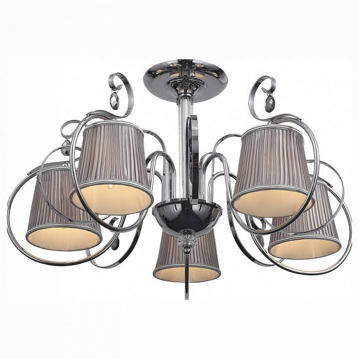 Люстра на штанге EVOLUCE Azzurro 5 ламп SL177.102.05